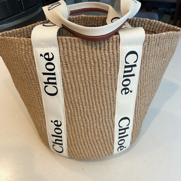 Chloe Handbags - Chloe large woody basket bag